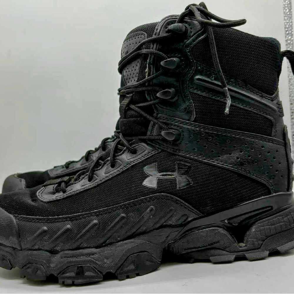 Under Armour Valsetz RTS 1.5 Tactical Boots Men 7.5 Black Lightweight Military